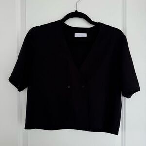 OAK + FORT | Tailored Short sleeve top